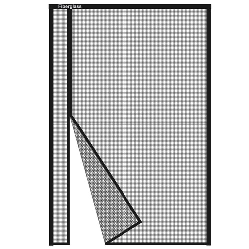 Magnétique moustiquaire porte - moustiquaire,